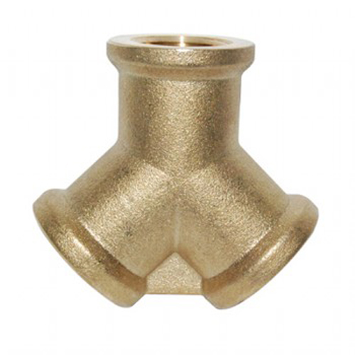 Brass Forged Three Way Adapter