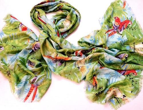 Printed scarves Printed scarves
