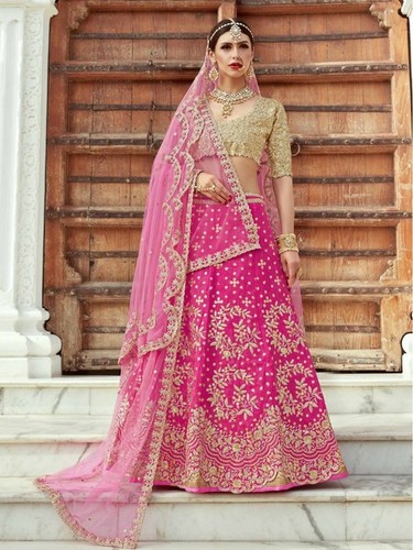 Pink Lehenga Choli