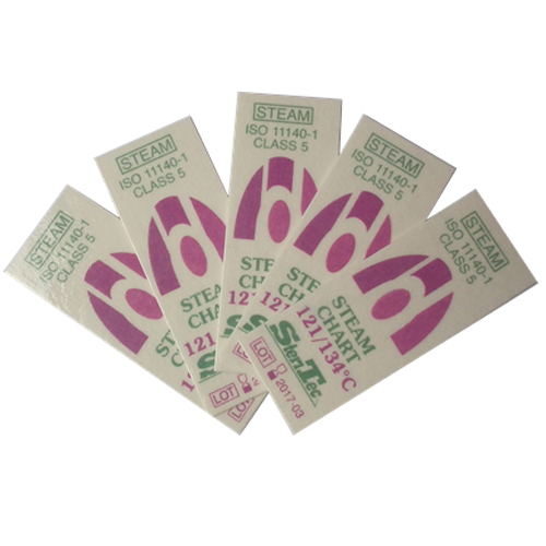 SteriTec Steam Chart Chemical Integrator