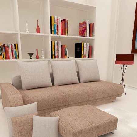 Chenille Textured Upholstery Fabric - Polyester, 500 GSM+, 24 Color Options | High Durability, Shrinkage Resistant, Jacquard Woven