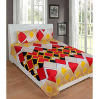 Red 3d BedSheet