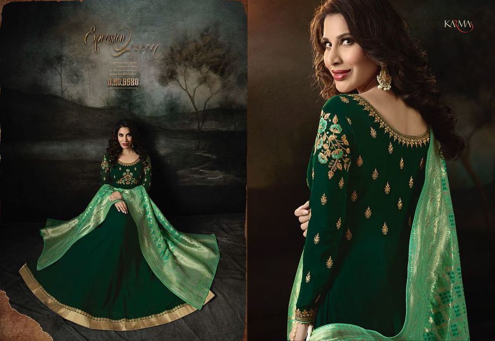 Designer Georgette Anarkali Suits