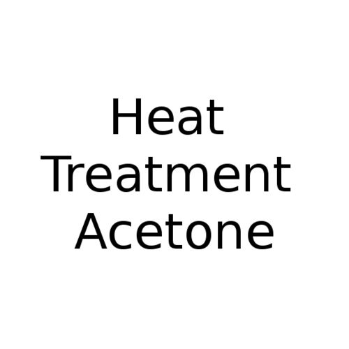 Heat Treatment Acetone