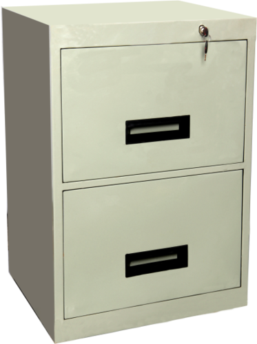 Wood 2 Drawer Filing Cabinet