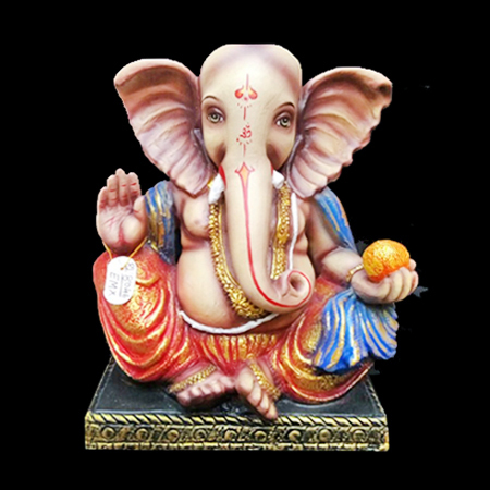 Lord Ganesha Statue - Premium Quality Material, 12x18 inches , Fine Workmanship and Royal Look
