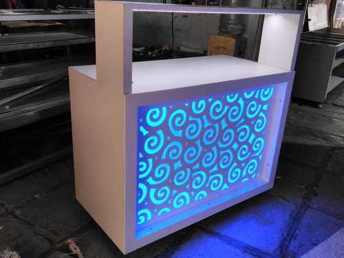 Wooden & Corian Cash Counter