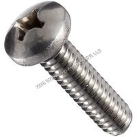 Pan Phillips Screw - Color: Gray