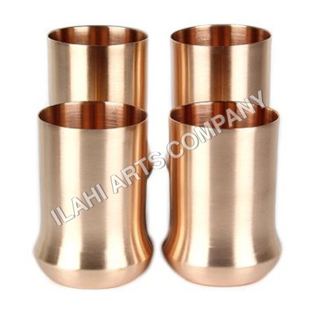 Copper Glass Set