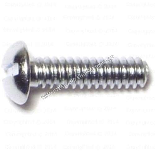 Round Head Slotted Screws