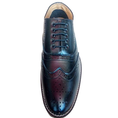 Boys Black School Shoes