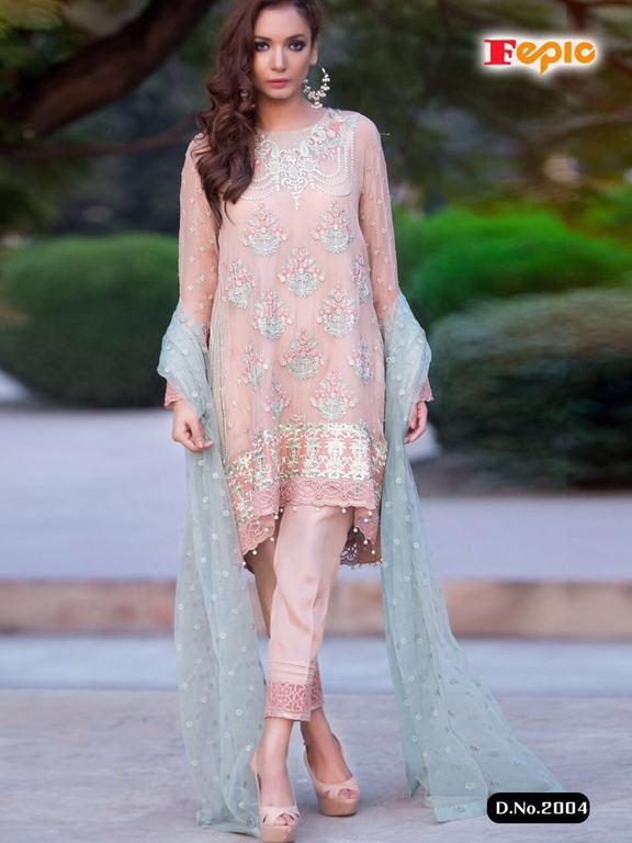 Luxury Art Georgette Suits