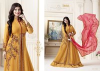 Georgette Embroidery Work Anrakali Suits