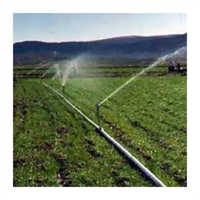 Hdpe Irrigation Pipes - Flexible Round Hose, High-durability Material For Crop And Garden Irrigation