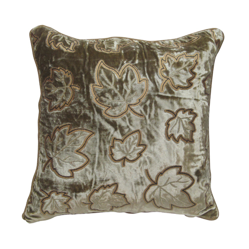 Aarna Leaf Cotton Cushion Cover