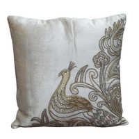 Royal Peacock Cushion Cover