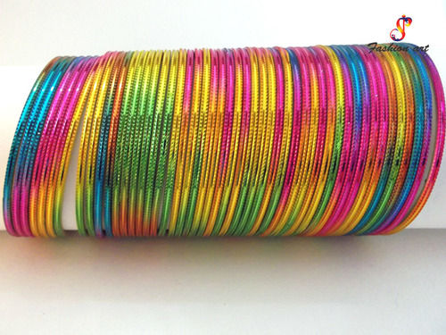 Multicolor Airlift Metal Bangle