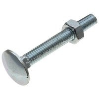 Carriage Bolt - Color: Silver