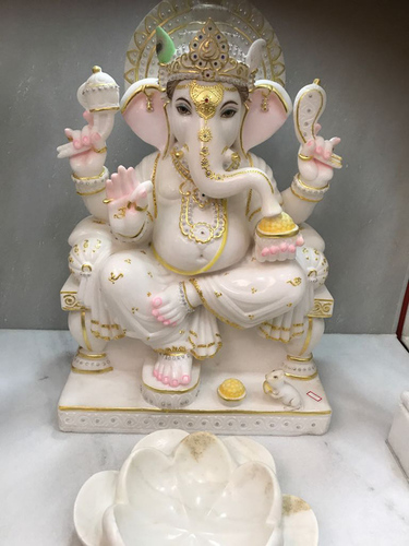 Buy online Marble Ganesh Statue