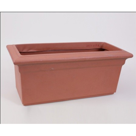 Decora Window Planter - Plastic Material Brown Color | Durable Design for Indoor and Outdoor Use Ideal for Enhancing Home Decor