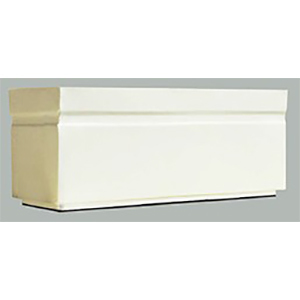 Fox Window Pot - Plastic Material | White Color, Ideal for Planting and Enhancing Your Indoor Garden Aesthetic