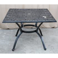 Cu & Al Andsd. Sq.Table Application: Hotel