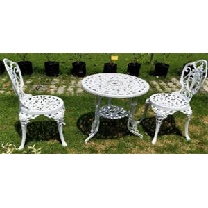 Tea Table With 2 Chair Application: Garden
