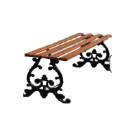 Iron Beach Chair - Solid Wood Design, Easy to Clean, Eco-Friendly Features