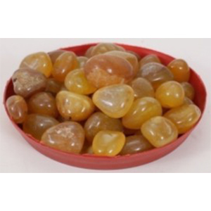 Artificial Stone Onyx Pebbles Yellow