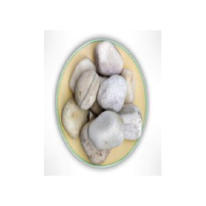 River Boulder White Solid Surface