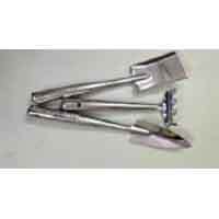 GARDEN TOOLS Garden Tool Set - Steel Construction , Silver Finish for Durable Gardening Solutions