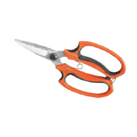 BONSAI CUTTER (FBT-50) - Steel | Orange and Silver Finish, Ideal for Precision Rose Cutting, Ergonomic Design for Comfort and Control