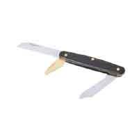 GRAFTING KNIFE (FBGK-60) - Stainless Steel, 7 Inch, Black and Silver | Ergonomic Design for Precision Cutting and Grafting Enthusiasts