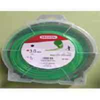 Round Trimmer Line - Metal And Plastic Composition | Green Color, Durable Design