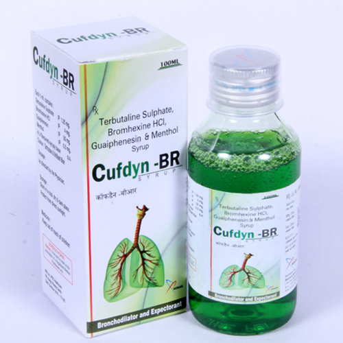 TaerbutalineSulphateBromhexine HCLGuaiphenesin & Menthol Syrup