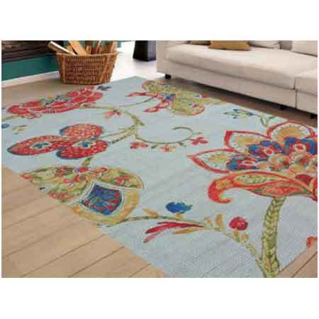 FLOWER CHINDI RUGS