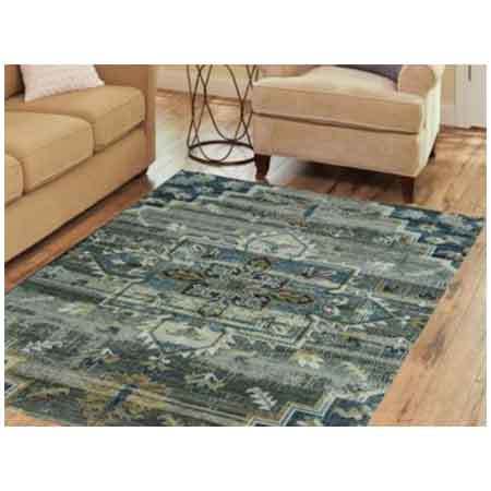 Small Circle Chindi Rug