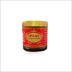 Ubtan Bath Powder - Herbal Blend of Kesar, Almond, Turmeric, Rose, Sandalwood | Safe for All Skin Types, Nourishing Smooth Texture, Ideal for Kids' Sensitive Skin