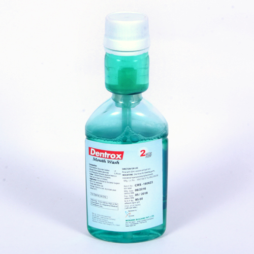 Chlorhexidine Mouth Wash in Special Neck Bottel