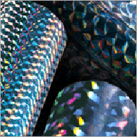 Holographic Fish Strips