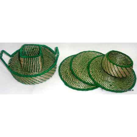 Eco -Friendly Sabai Grass Coasters & Trays