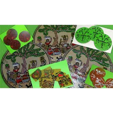 Ethinic Fridge Magnet