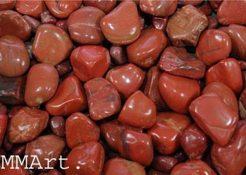 blood Red Jasper agate pebbles machine polished Stone for export quality stnadard packing ceap price per ton