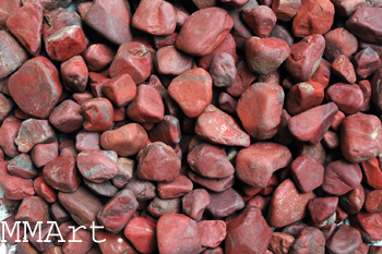 blood Red Jasper agate pebbles machine polished Stone for export quality stnadard packing ceap price per ton