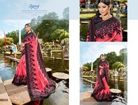 Latest Party Wear Designer Sarees