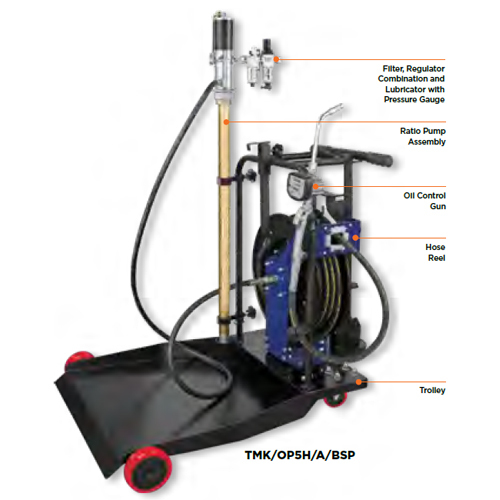Trolley Mounted Oil Pump Kits