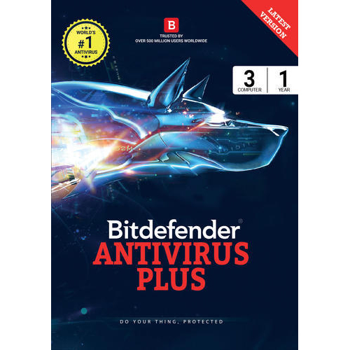 Bitdefender Antivirus 3 Devices 1 Year