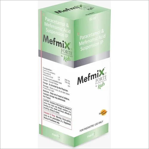 Mefenamic Acid & Paracetamol Suspension