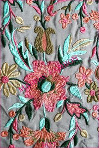 Multi Color Thread Embroidery