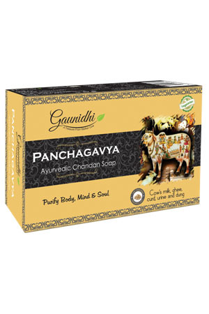 Panchagavya Sandal Soap Direction: Rub On Wet Body Surface While Taking Bath And Rinse Off